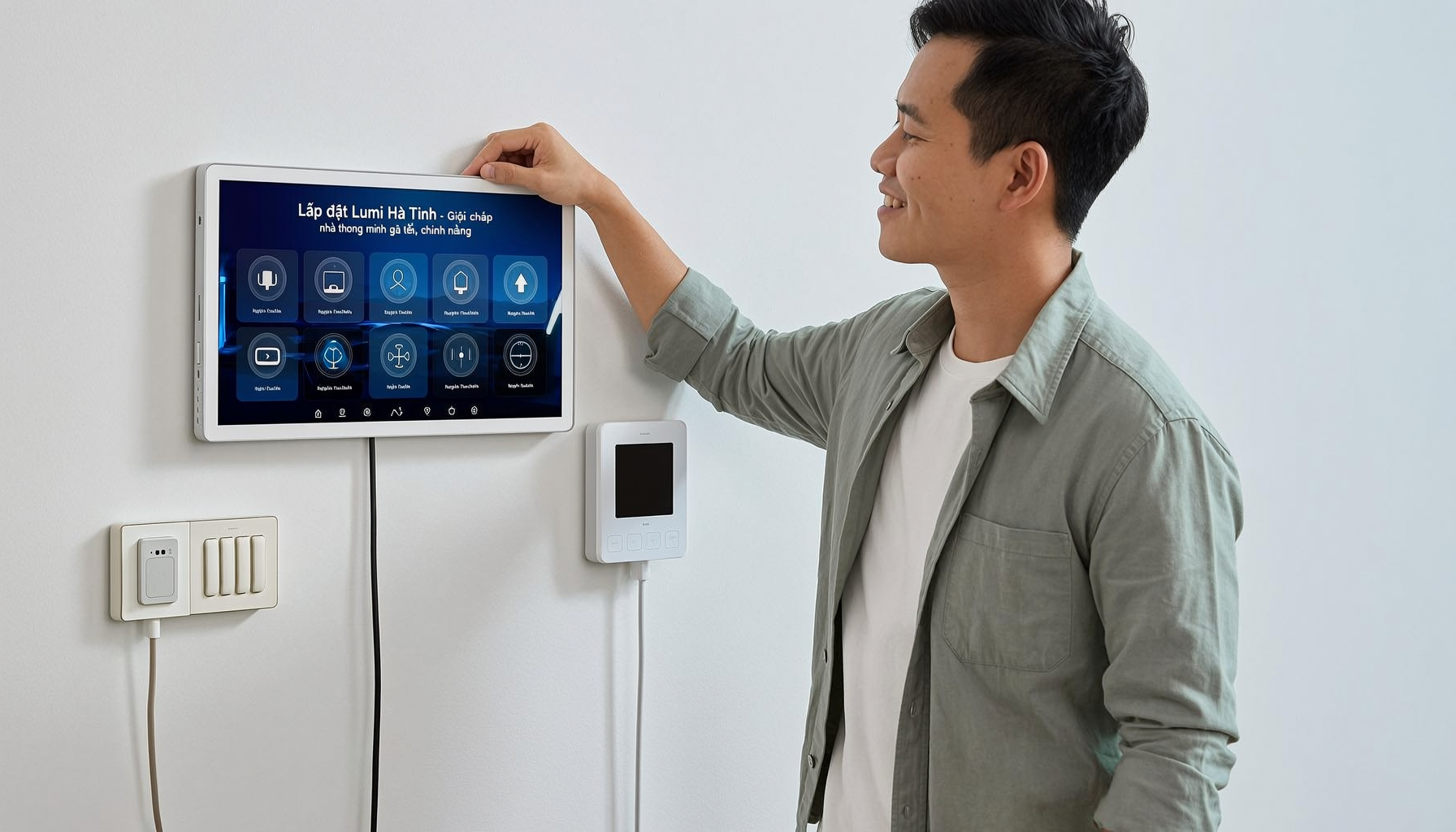 Lắp đặt nhà thông minh Lumi tại Hà Tĩnh