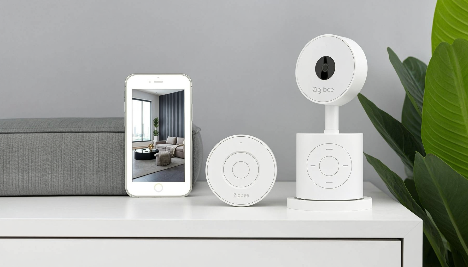 Các thiết bị cảm biến và công tắc Zigbee trong nhà thông minh